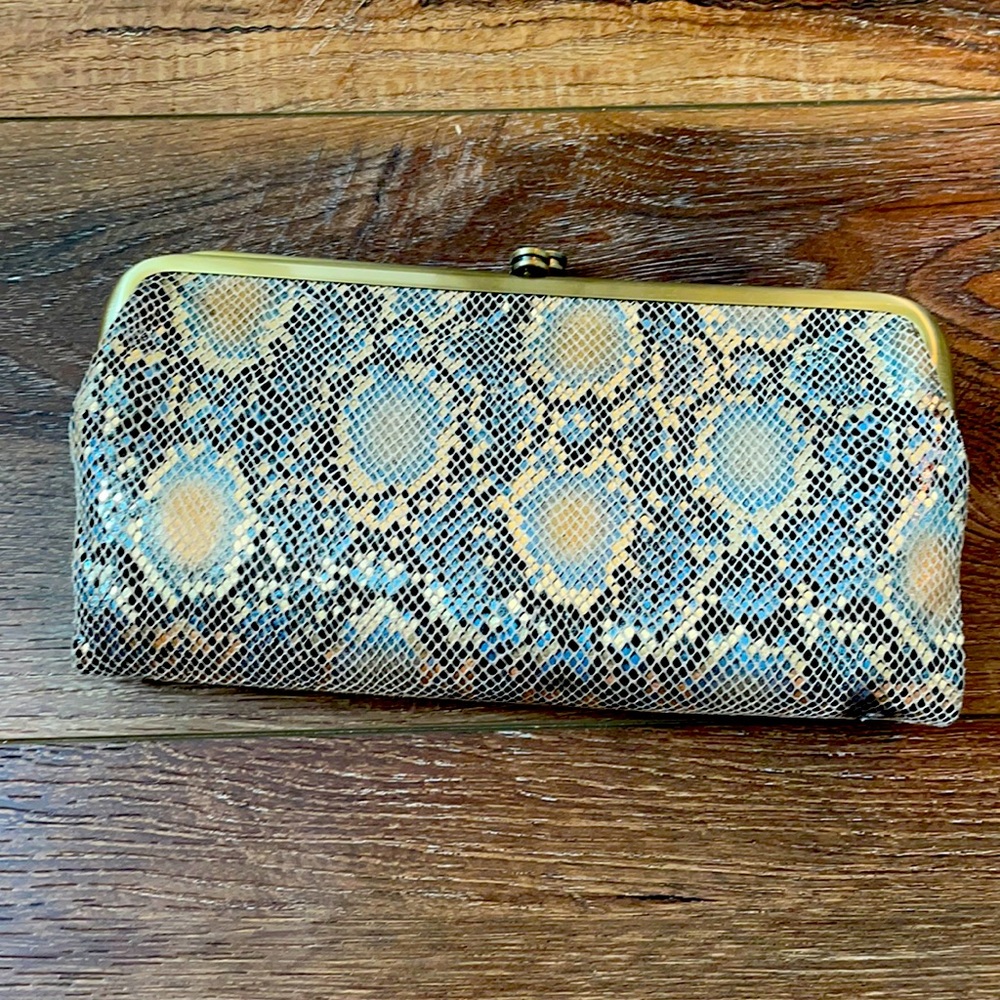 Snakeskin Hobo Lauren Wallet